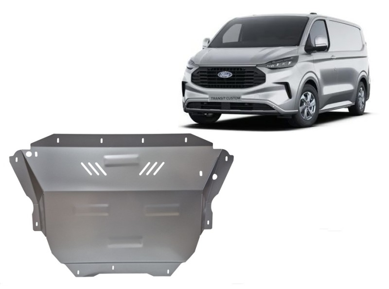 Aluminium Osłona pod silnik Ford Transit Custom (2023-2026)