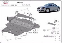 Acier plaque couvercle cache protection moteur Audi TT (1998-2006)