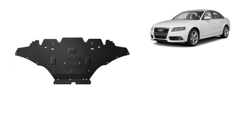 Stalowa Osłona pod silnik Audi A4 B8, diesel (2008-2014)