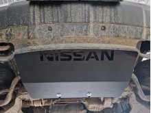 Acier plaque couvercle cache protection de radiateur Nissan Navara (2005-2015)