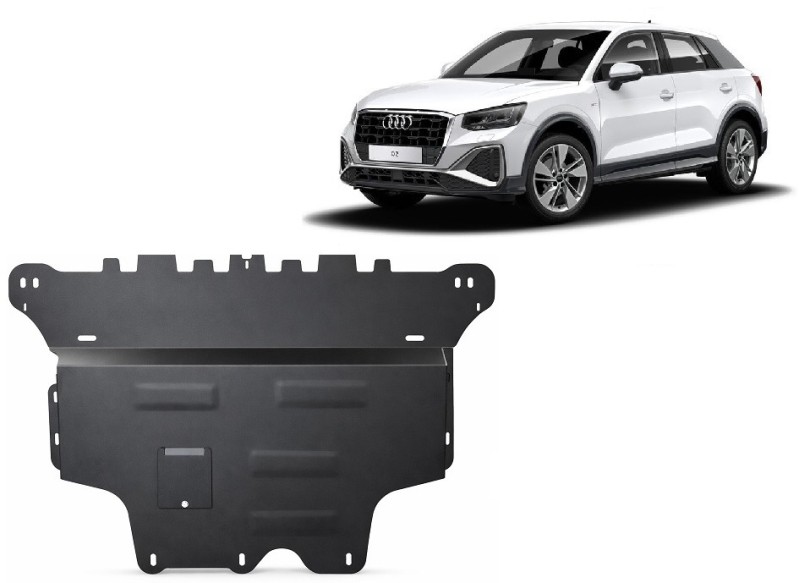 Stalowa Osłona pod silnik Audi Q2 - automatyczna skrzynia biegów (2021-2026)