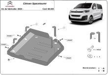Stalowa Stalowa Osłona AdBlue Citroen Spacetourer (2020-2026)