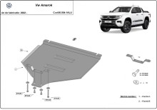 Stalowa Osłona skrzyni biegów Volkswagen Amarok - Aluminium (2022-2026)