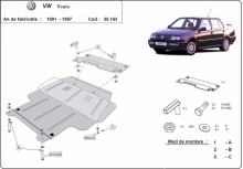 Acier plaque couvercle cache protection moteur Volvo V90 Cross Country (1991-1999)