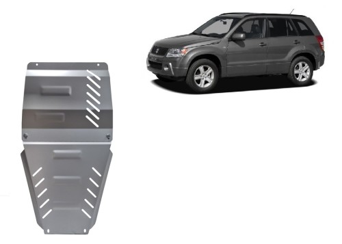 Aluminium Osłona skrzyni biegów i reduktora Suzuki Grand Vitara 2 (2005-2019)