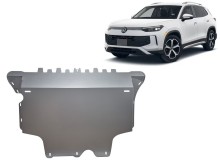 Aluminium plaque couvercle cache protection moteur Volkswagen Tiguan (2024-2026)