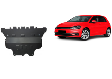 Acier plaque couvercle cache protection moteur VW Golf 6 (2012-2021)