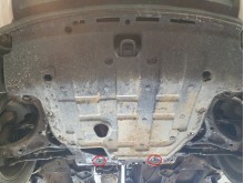Acier plaque couvercle cache protection moteur Hyundai ix55 (2009-2015)