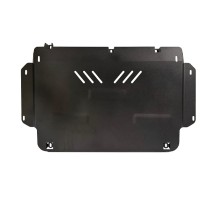 Acier plaque couvercle cache protection moteur Fiat 600 (2023-2026)
