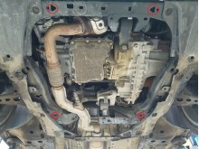 Acier plaque couvercle cache protection moteur Opel Mokka (2017-2022)