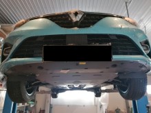 Acier plaque couvercle cache protection moteur Galvanisé Volkswagen Transporter T7 (2023-2026)