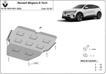 Stalowa Osłona pod silnik Renault Megane E-Tech (2022-2026)