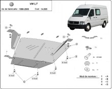 Acier plaque couvercle cache protection moteur VW Passat B7 (1996-2006)