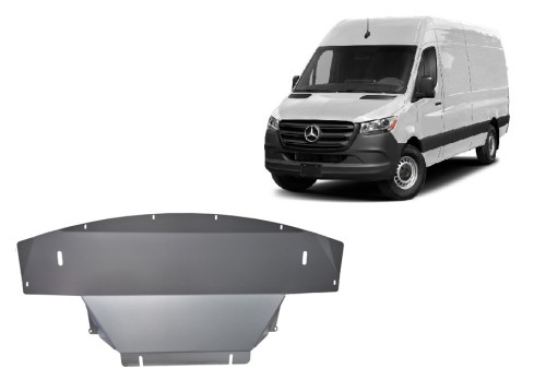 Aluminium Osłona pod silnik Mercedes Sprinter 907 4x4 (2024-2026)