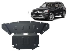 Acier plaque couvercle cache protection moteur Mercedes GLK (2008-2026)