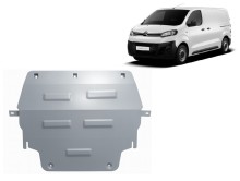 Aluminium plaque couvercle cache protection moteur Citroen Dispatch (2016-2026)