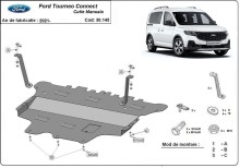 Acier plaque couvercle cache protection moteur Ford Tourneo Connect (2021-2026)