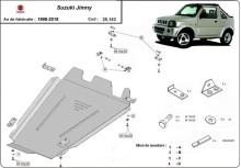 Stalowa Osłona skrzynka transferowa Suzuki Jimny (1998-2018)