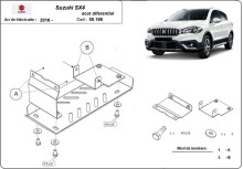Aluminium - Osłona dyferencjału Suzuki SX4 (2013-2023)