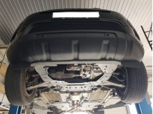 Acier plaque couvercle cache protection moteur Land Rover Freelander 1 (2014-2019)