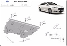 Acier plaque couvercle cache protection moteur Ford Mondeo 5 (2015-2026)