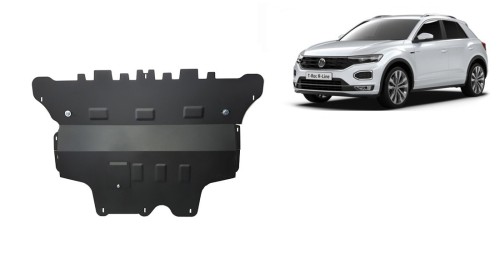 Stalowa Osłona pod silnik Volkswagen T-Roc - automatyczna skrzynia biegów (2017-2026)