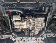 Aluminium Osłona pod silnik BAIC Beijing X75 (2023-2026)