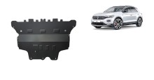 Acier plaque couvercle cache protection moteur VW Tiguan (2017-2026)
