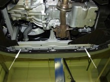 Acier plaque couvercle cache protection moteur Suzuki SX 4 (2005-2010)