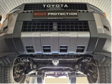 Aluminium plaque couvercle cache protection boîte de vitesses Toyota Land Cruiser (2024-2026)