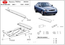 Acier plaque couvercle cache protection moteur Daewoo Nubira (2003-2009)