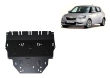 Acier plaque couvercle cache protection moteur Skoda Fabia Diesel (2007-2014)