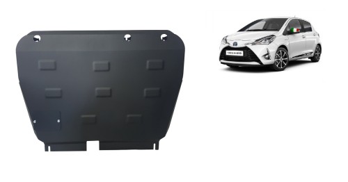 Acier plaque couvercle cache protection moteur Toyota Yaris (2013-2021)