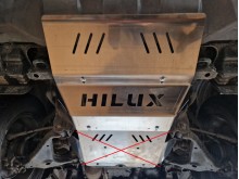 Aluminium osłona chłodnicy Toyota Hilux Invincible (2021-2026)