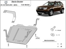 Stalowa Osłona zbiornika paliwa Dacia Duster (2010-2017)