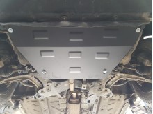 Acier plaque couvercle cache protection moteur Fiat 500 S (2007-2026)