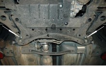 Acier plaque couvercle cache protection moteur Citroen C - Crosser (2007-2012)
