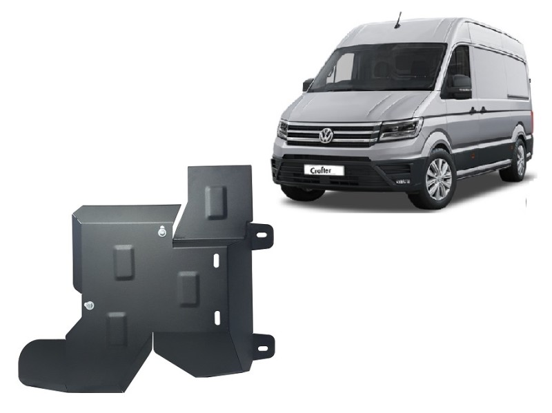 Acier plaque couvercle cache protection de AdBlue Volkswagen Crafter (2017-2020)