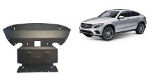 Acier plaque couvercle cache protection moteur Mercedes GLC (2015-2022)