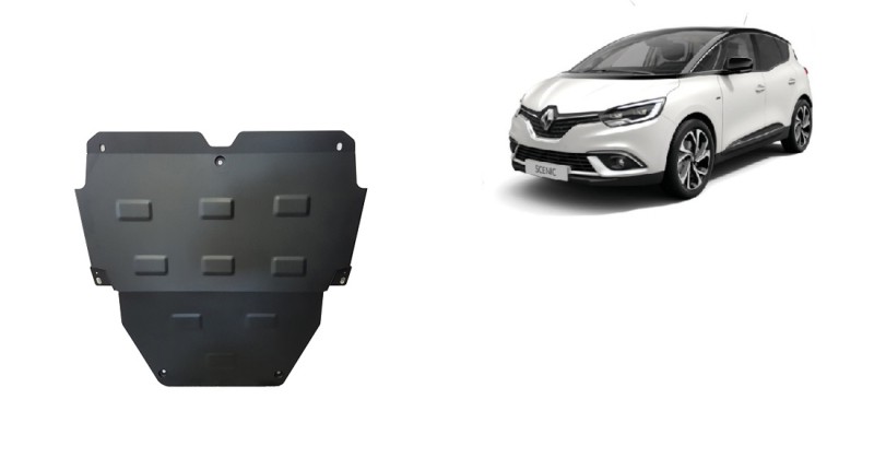 Acier plaque couvercle cache protection moteur Renault Trafic (2016-2022)