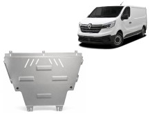 Aluminium plaque couvercle cache protection moteur Renault Trafic (2022-2026)