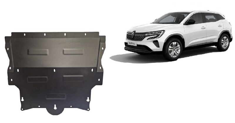 Acier plaque couvercle cache protection moteur Renault Express (2022-2026)