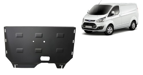 Acier plaque couvercle cache protection moteur Ford Transit (2013-2020) Acier plaque couvercle cache protection moteur Ford Transit (2013-2020)