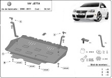 Acier plaque couvercle cache protection moteur VW Lupo (2005-2011)