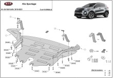 Aluminium Osłona pod silnik Kia Sportage (2019-2021)