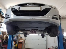 Acier plaque couvercle cache protection moteur Hyundai i40 (2011-2015)