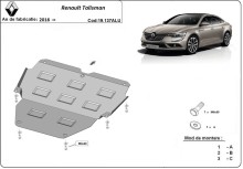 Aluminium Osłona pod silnik Renault Talisman (2016-2026)