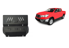 Acier plaque couvercle cache protection de radiateur Toyota Hilux Invincible (2021-2026)