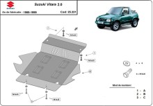 Acier plaque couvercle cache protection moteur Suzuki Vitara (1988-1999)
