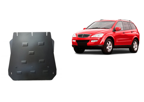 Stalowa Osłona skrzyni biegów SsangYong Kyron (2005-2014)